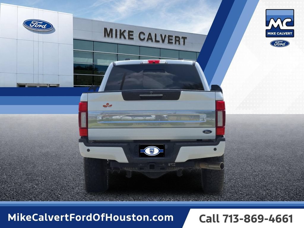 Used 2022 Ford F250 Platinum w/ FX4 Off-Road Package AWD/4WD image 4