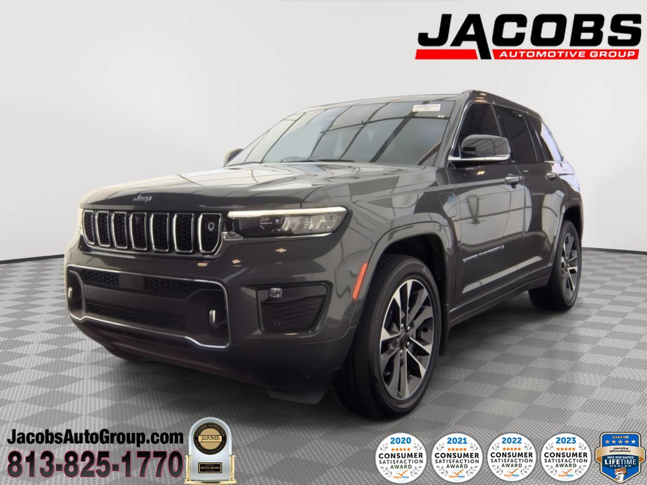 Used 2022 Jeep Grand Cherokee Overland w/ Advanced Protech Group III AWD/4WD image 1