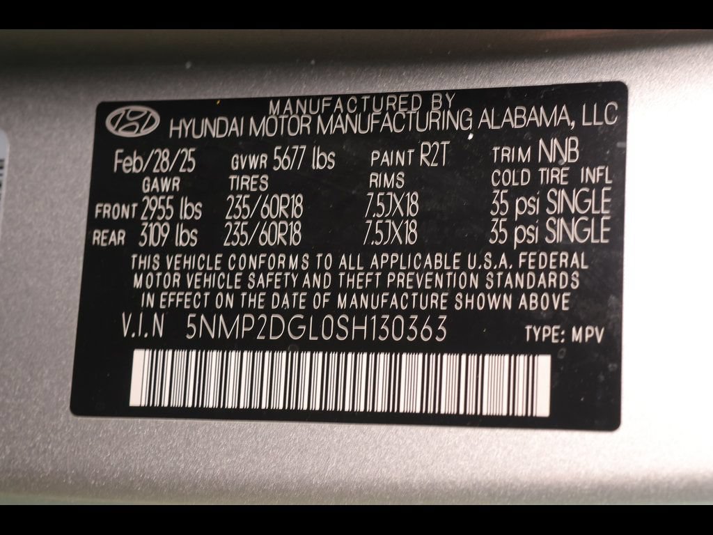 Used 2025 Hyundai Santa Fe SEL AWD/4WD image 32