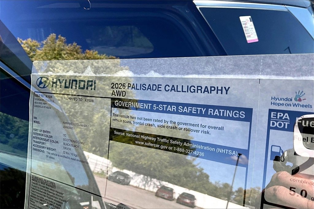 New 2026 Hyundai Palisade Calligraphy image 12