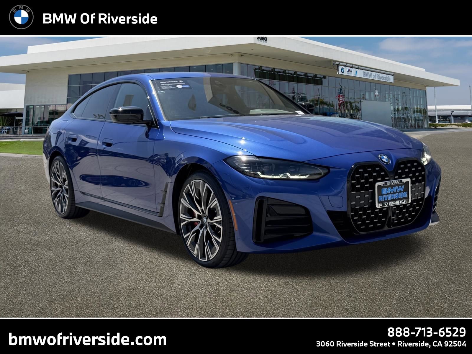 Certified 2023 BMW 430i Gran Coupe w/ M Sport Package RWD image 1