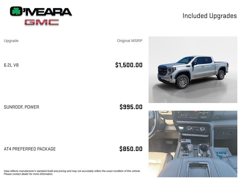 Used 2022 GMC Sierra 1500 AT4 w/ AT4 Preferred Package AWD/4WD image 4