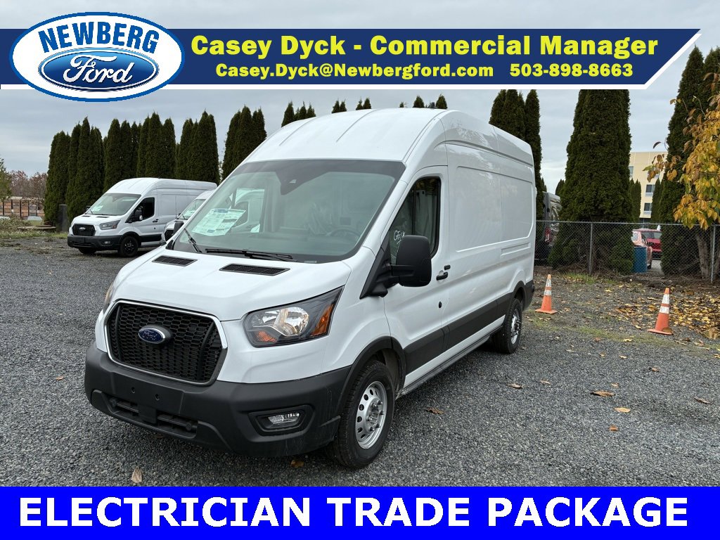 New 2025 Ford Transit 350 148 High Roof AWD w/ Electrician Trade Package image 3