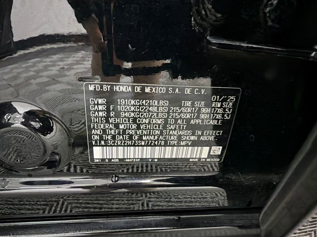 Used 2025 Honda HR-V EX-L image 34