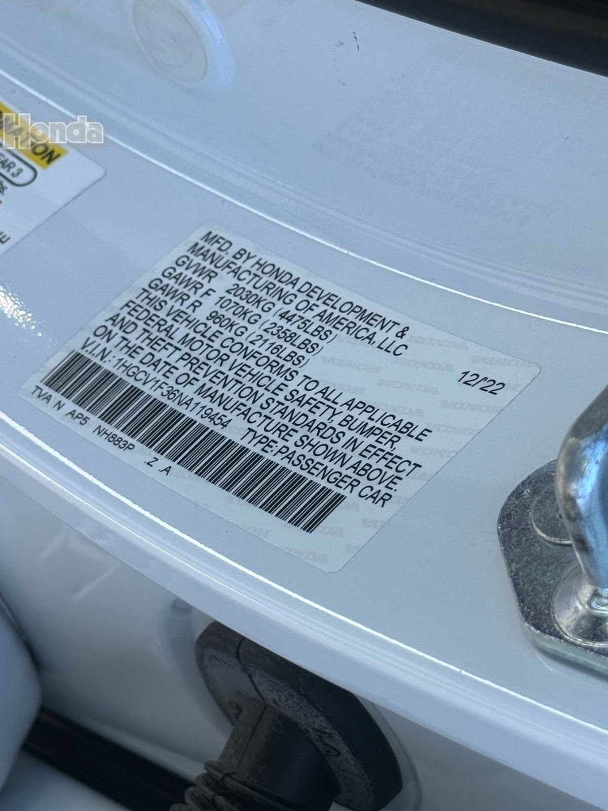 Used 2022 Honda Accord Sport image 34