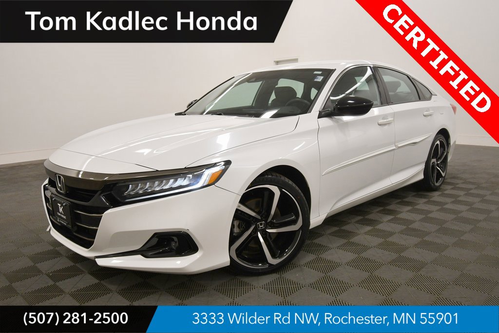 Certified 2022 Honda Accord Sport
