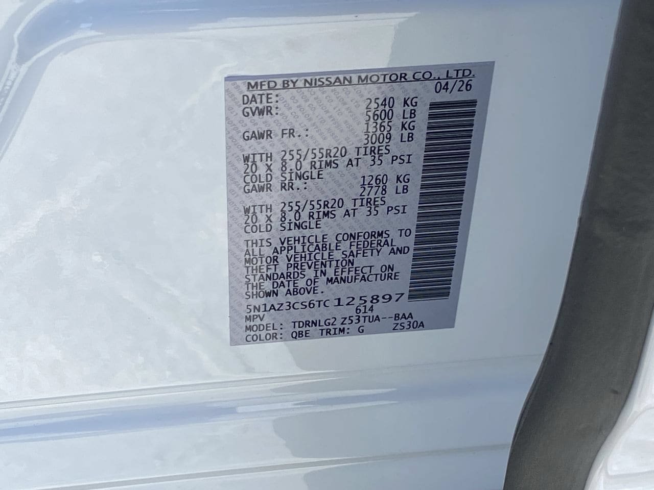 New 2026 Nissan Murano SL AWD/4WD image 34
