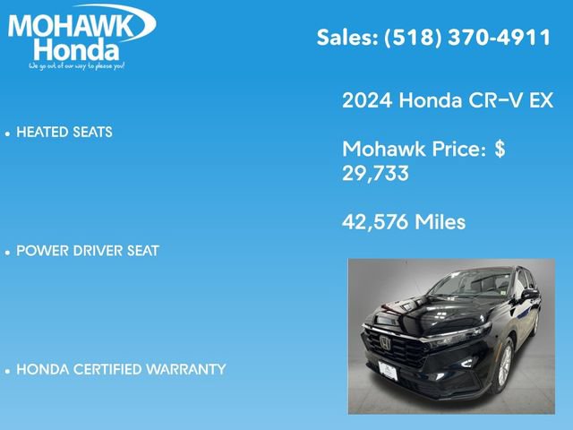 Certified 2024 Honda CR-V EX image 16