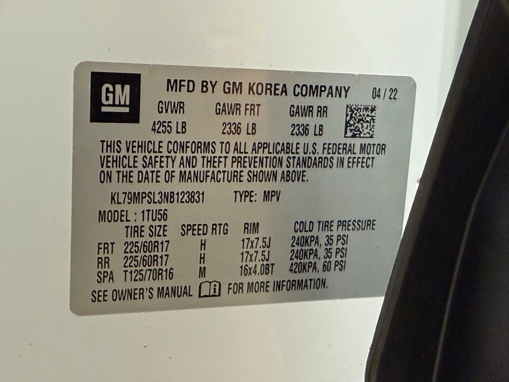 Used 2022 Chevrolet TrailBlazer LT w/ Convenience Package image 29