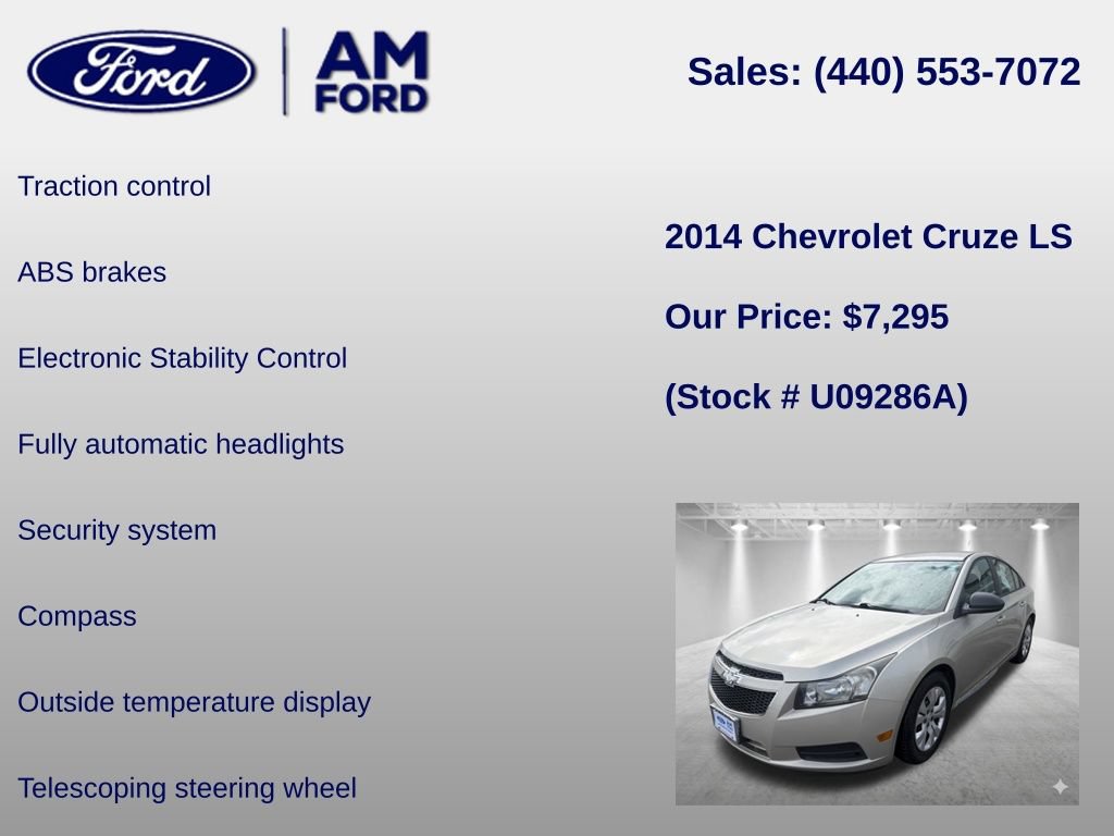 Used 2014 Chevrolet Cruze LS FWD image 13
