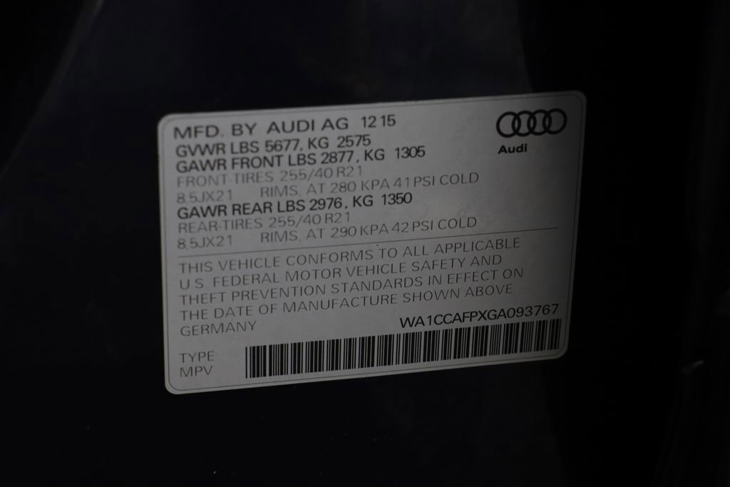 Used 2016 Audi SQ5 Premium Plus image 25