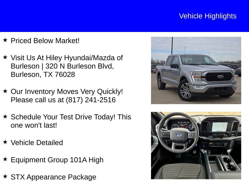 Used 2021 Ford F150 XL w/ STX Appearance Package image 10