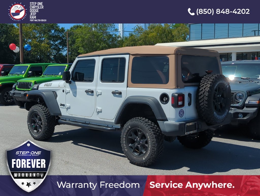 Used 2022 Jeep Wrangler Unlimited Sport AWD/4WD image 4