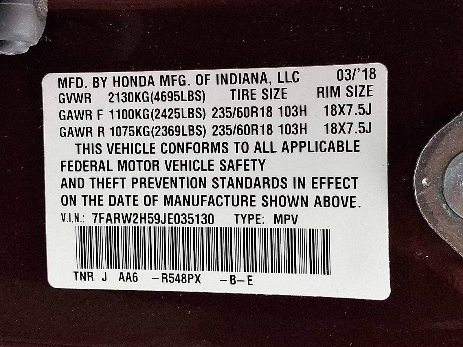 Used 2018 Honda CR-V EX image 27