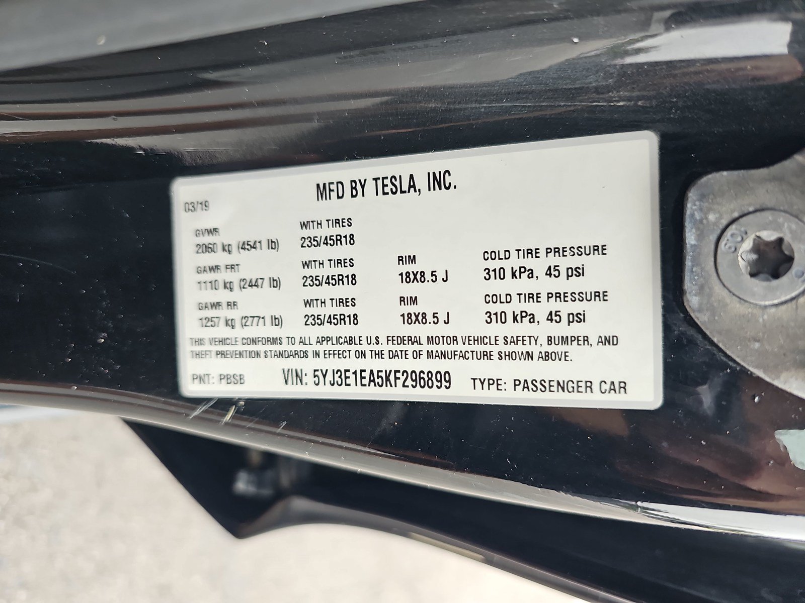 Used 2019 Tesla Model 3 Standard Range Plus RWD image 30