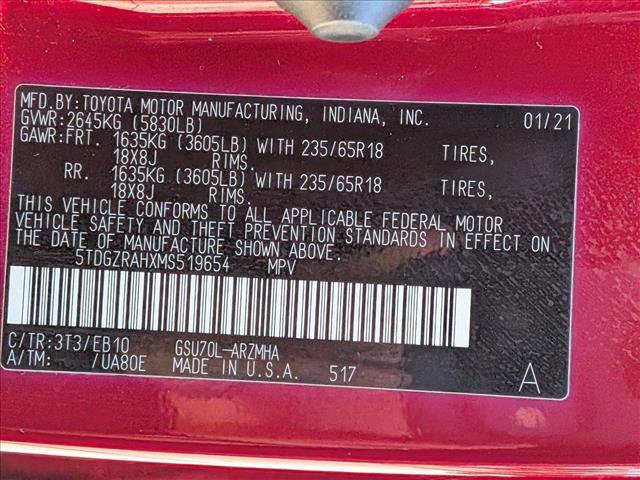 Used 2021 Toyota Highlander XLE FWD image 16
