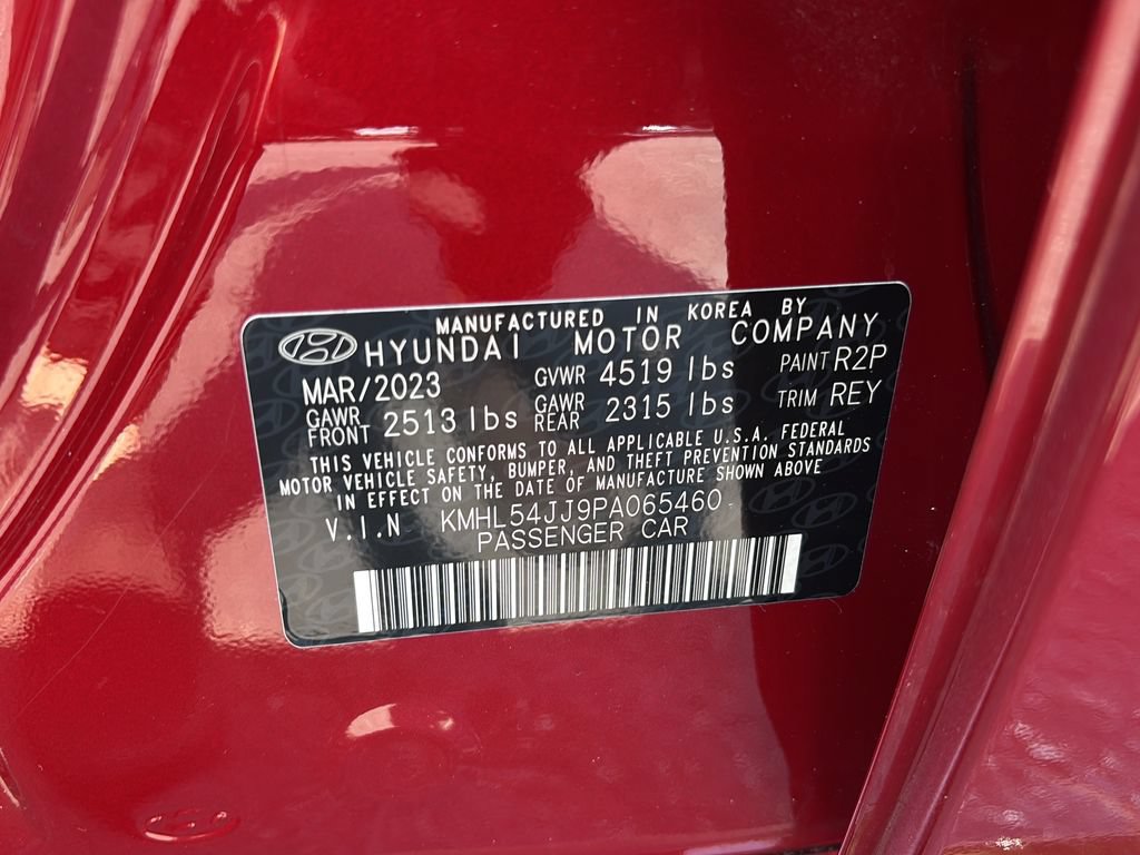 Certified 2023 Hyundai Sonata Limited FWD image 40
