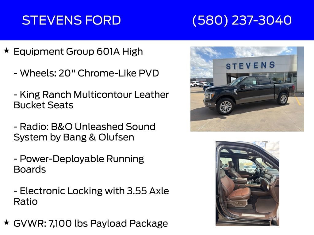 New 2026 Ford F150 King Ranch w/ Equipment Group 601A High image 6