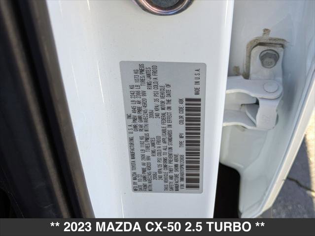 Certified 2023 MAZDA CX-50 AWD 2.5 Turbo w/ Cargo Package image 23