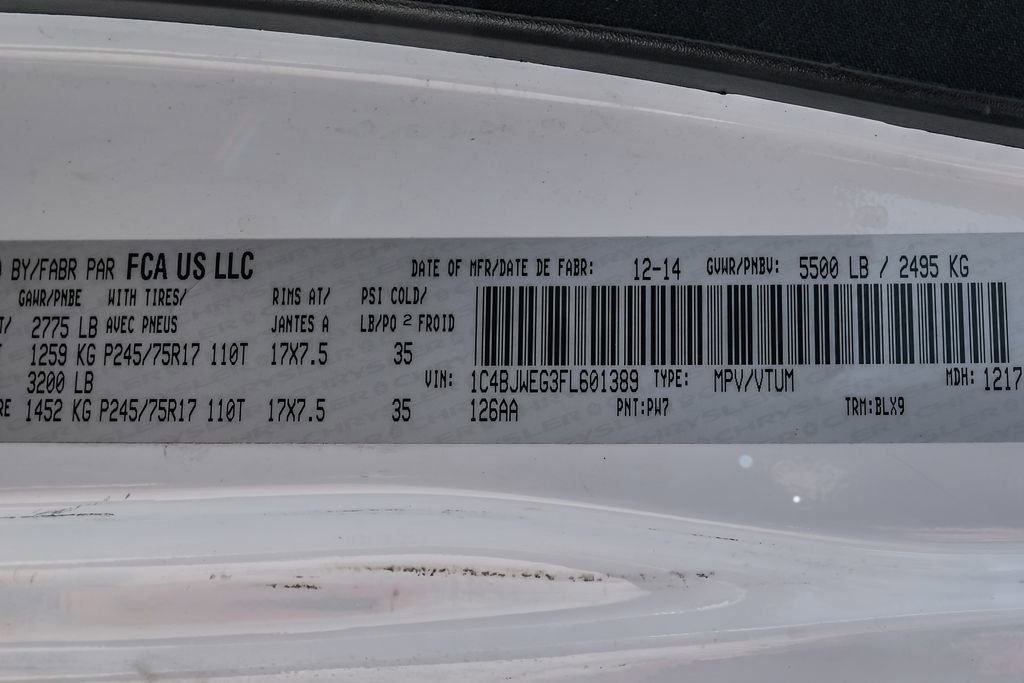 Used 2015 Jeep Wrangler Unlimited Sahara w/ Quick Order Package 24X image 58