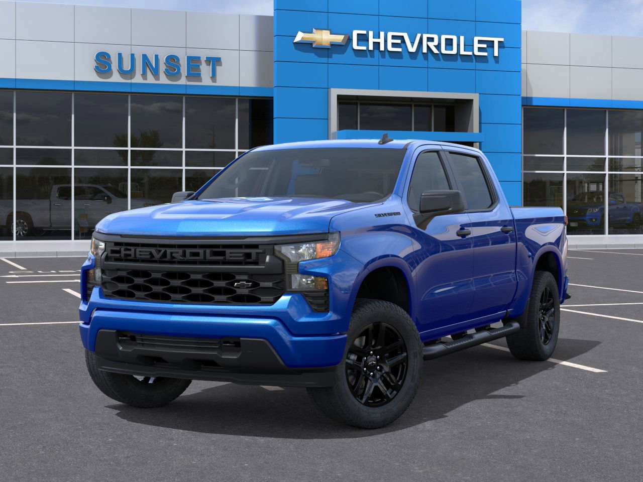 New 2026 Chevrolet Silverado 1500 Custom w/ Turbomax Blackout Package image 6