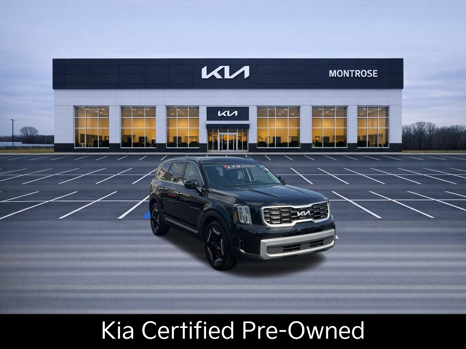 Certified 2023 Kia Telluride S w/ S Sunroof Package AWD/4WD image 3