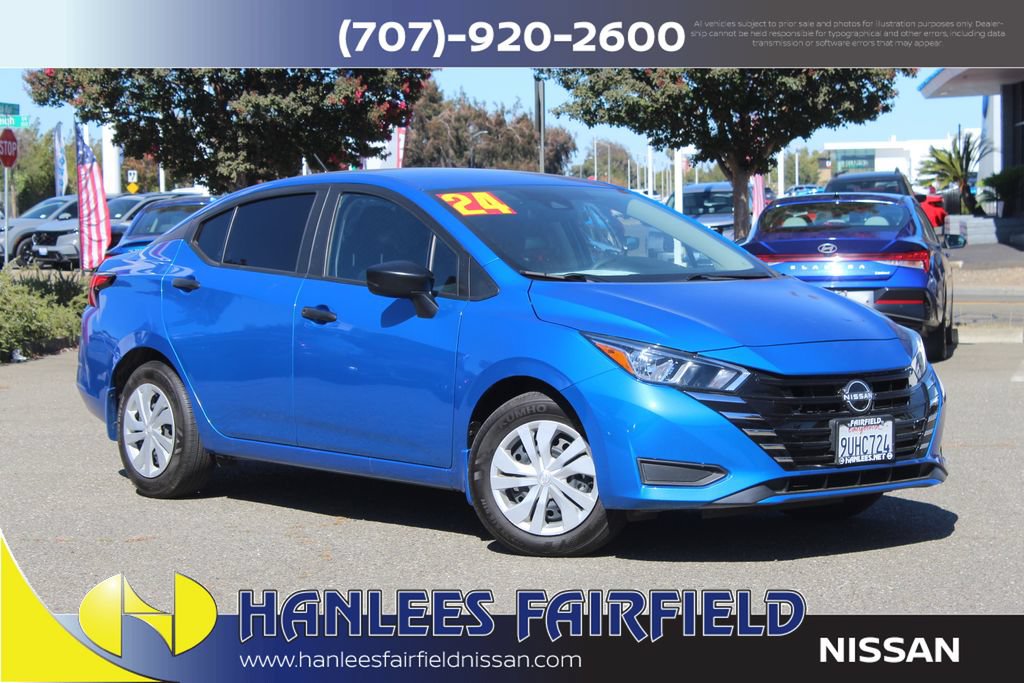 Used 2024 Nissan Versa S w/ Trunk Package