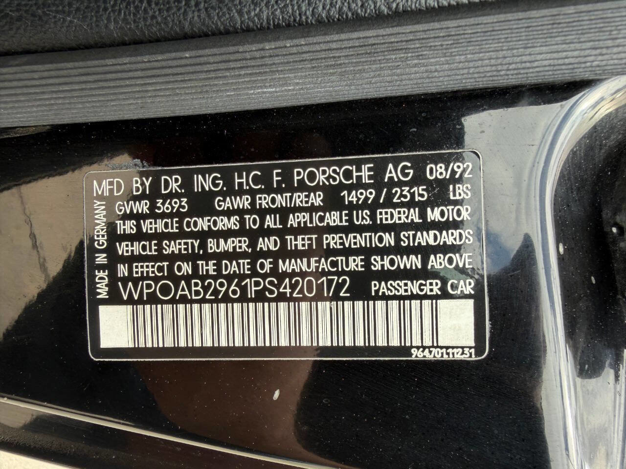 Used 1993 Porsche 911 Carrera image 26