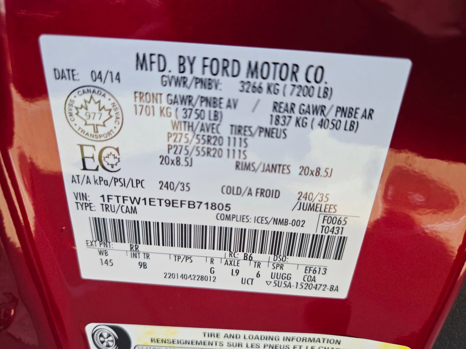 Used 2014 Ford F150 Platinum AWD/4WD image 30