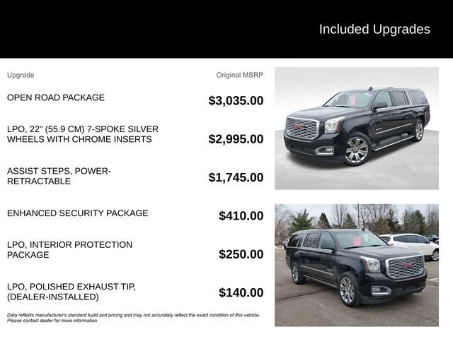Used 2018 GMC Yukon XL Denali w/ Open Road Package image 7