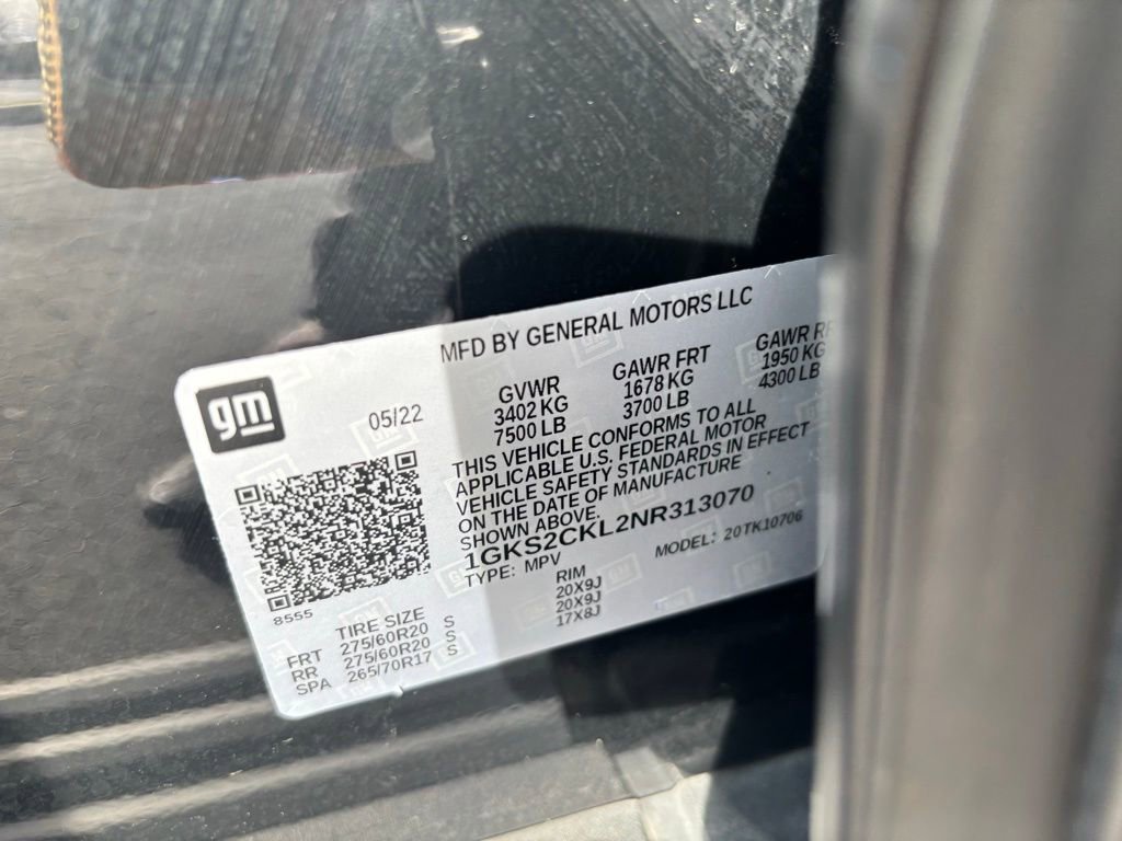 Used 2022 GMC Yukon AT4 w/ Technology Package image 15