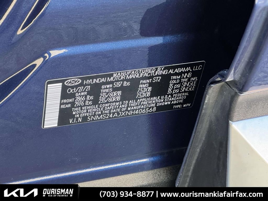 Used 2022 Hyundai Santa Fe SEL image 31