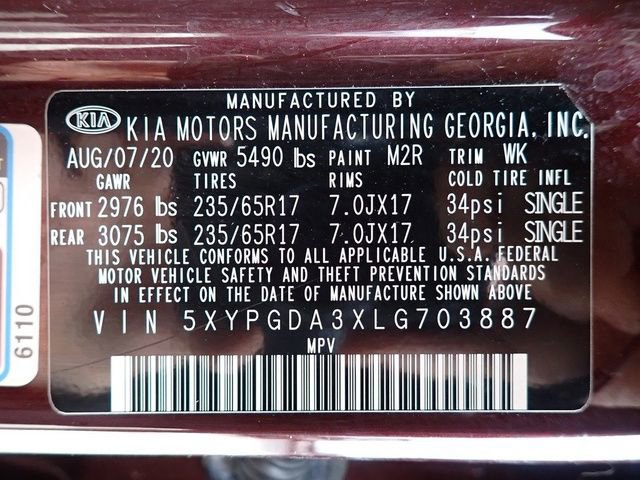 Used 2020 Kia Sorento LX w/ LX I4 Convenience Package AWD/4WD image 18