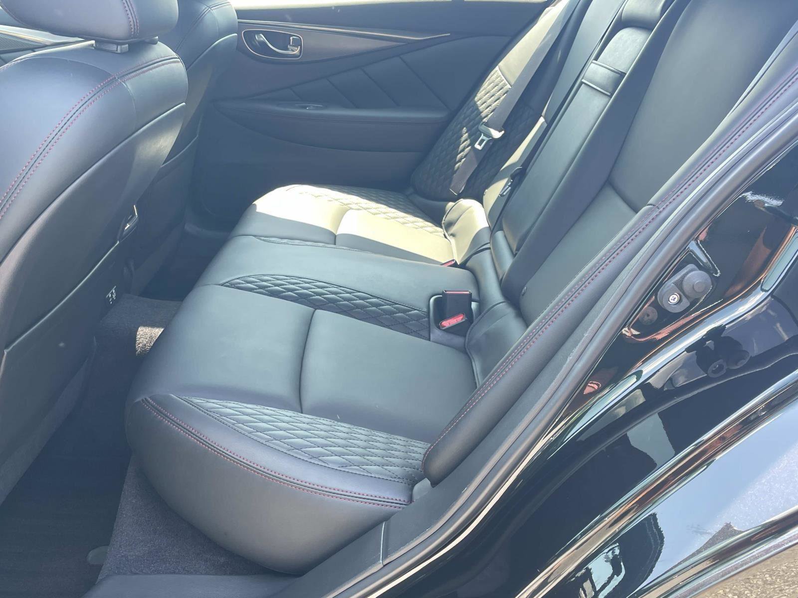 Certified 2023 INFINITI Q50 Red Sport 400 w/ Black Opal Edition RWD image 9