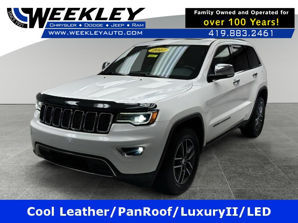 Used 2017 Jeep Grand Cherokee Limited w/ Luxury Group II