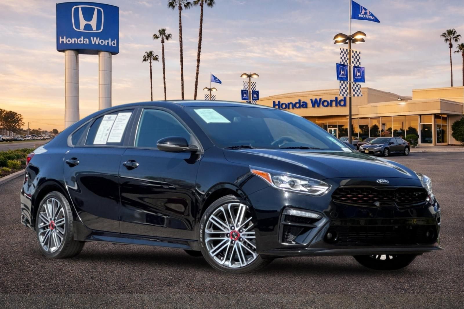 Used 2021 Kia Forte GT w/ GT2 Package FWD image 2