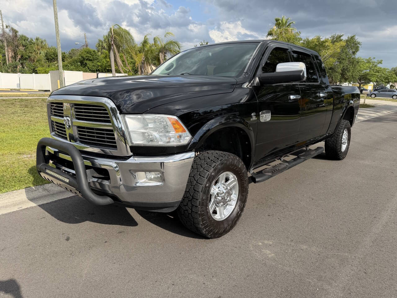 Used 2012 RAM 3500 Laramie Longhorn w/ HD Snow Plow Prep Group AWD/4WD image 1