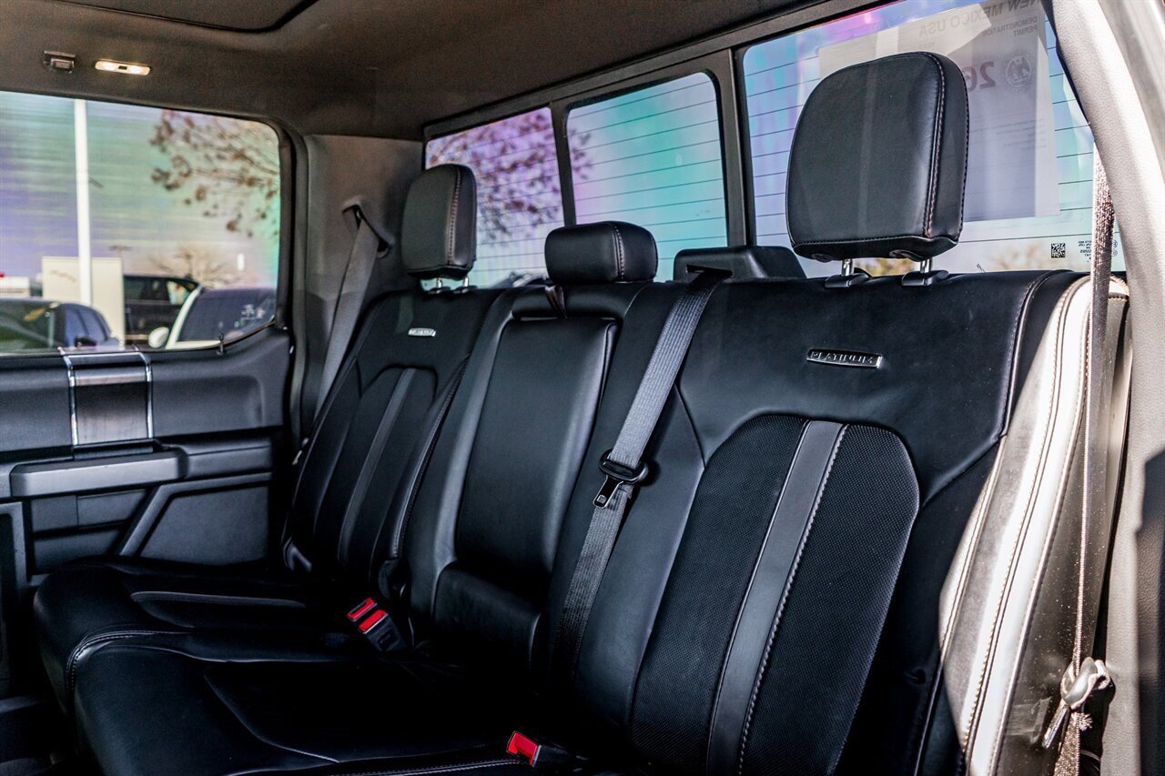 Used 2019 Ford F350 Platinum w/ Platinum Ultimate Package image 38
