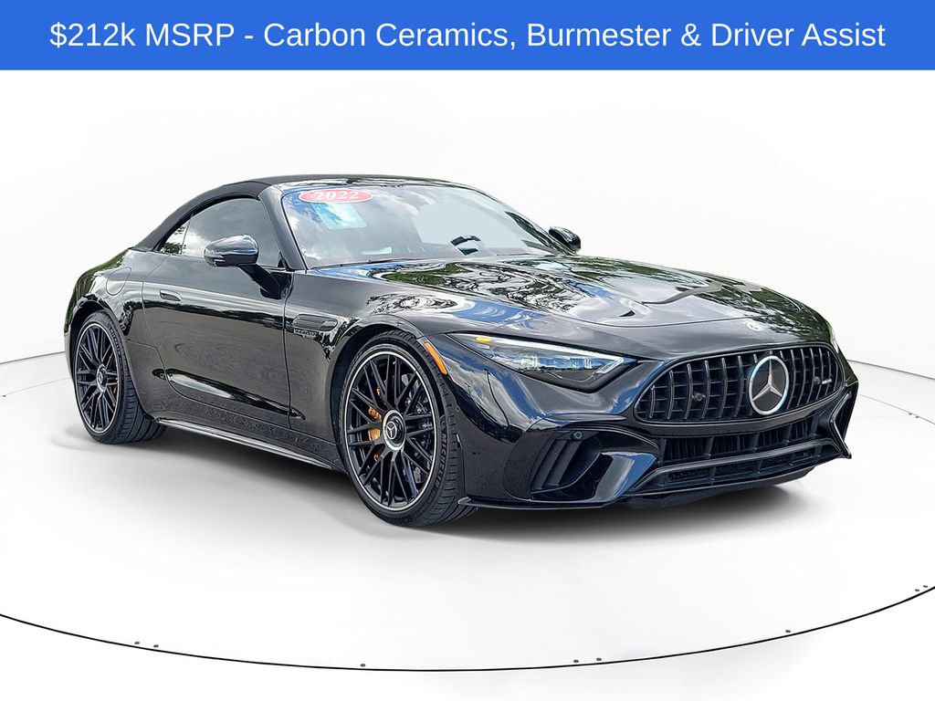 Used 2022 Mercedes-Benz SL 63 AMG 4MATIC w/ AMG Aerodynamic Package