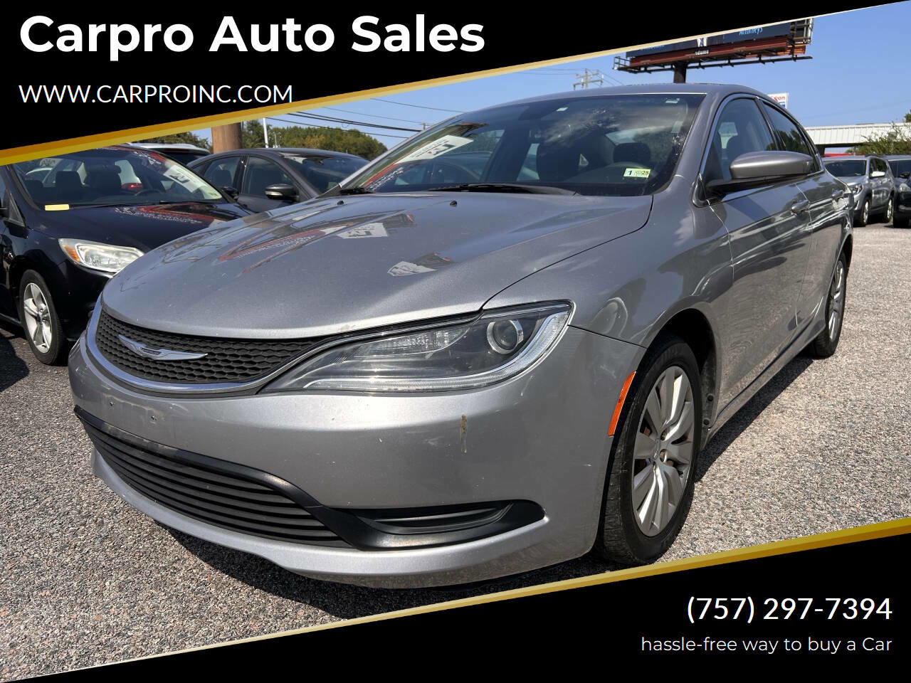 Used 2017 Chrysler 200 LX