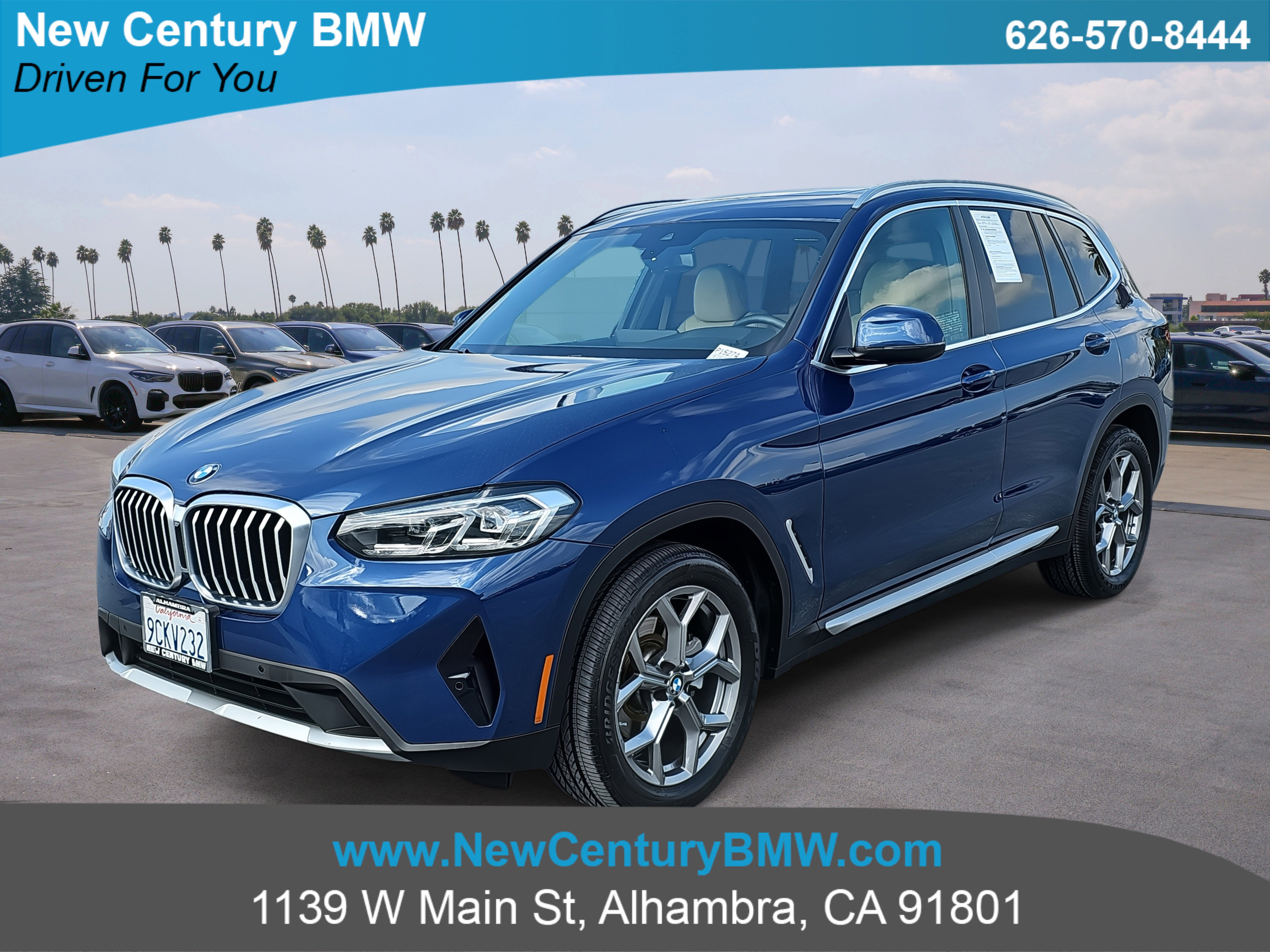 Certified 2022 BMW X3 sDrive30i w/ Convenience Package image 1