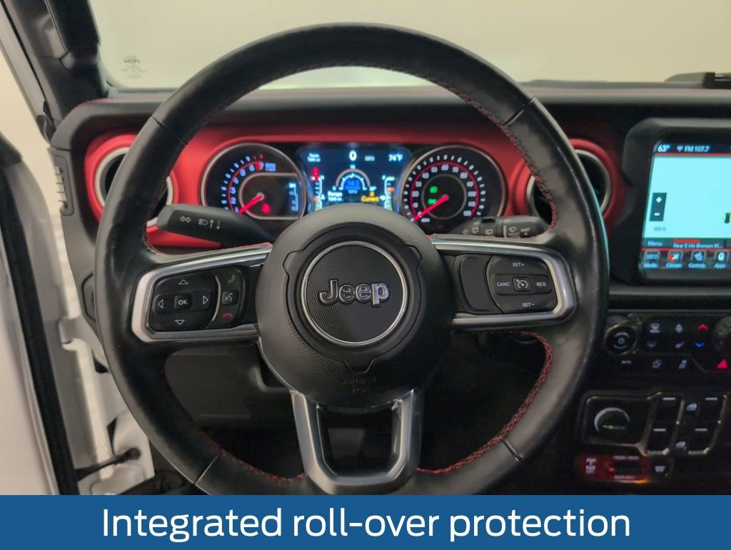 Used 2020 Jeep Wrangler Unlimited Rubicon w/ Uconnect 4C Nav & Sound Group image 35