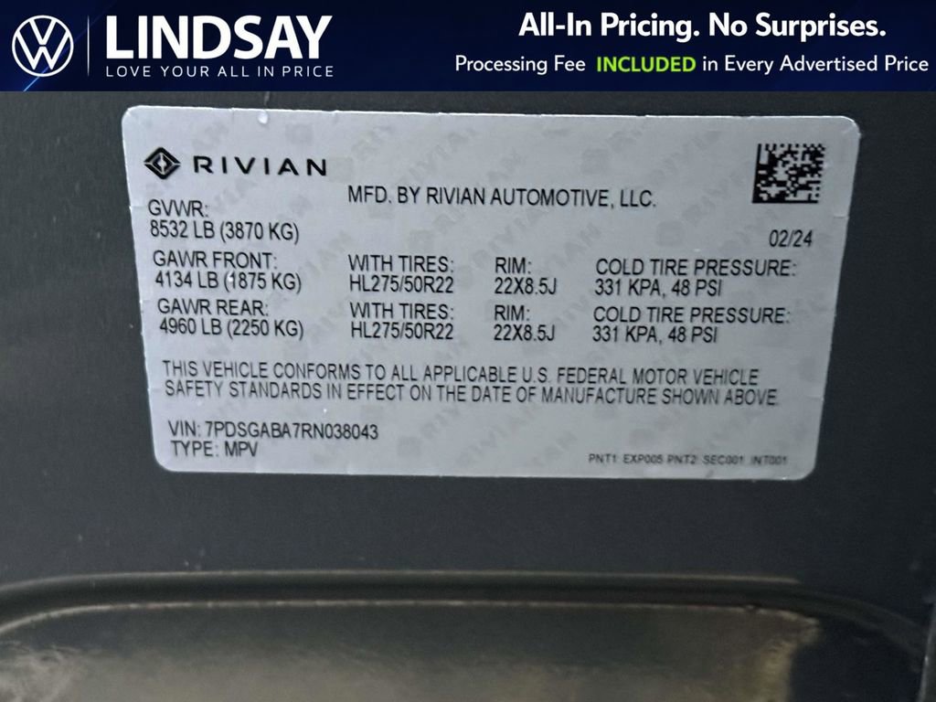 Used 2024 Rivian R1S Adventure image 26