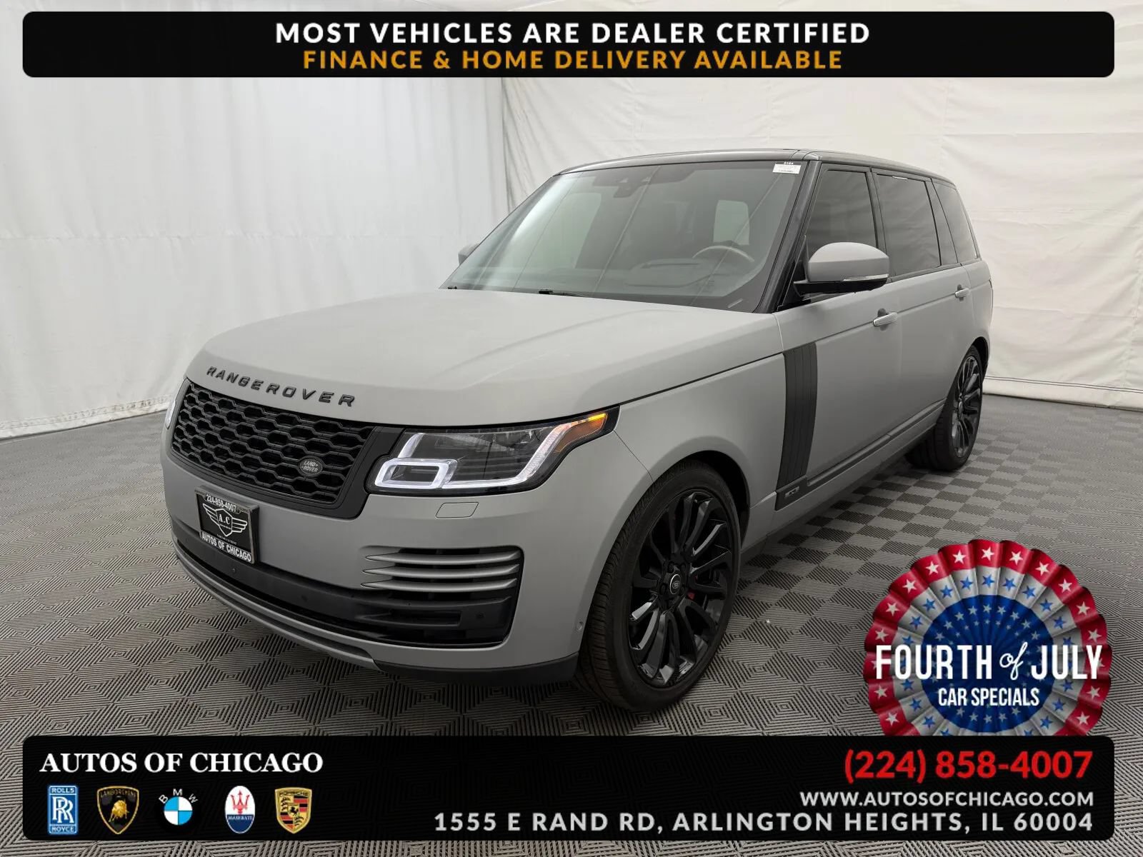 Used 2018 Land Rover Range Rover Long Wheelbase Autobiography AWD/4WD video 1