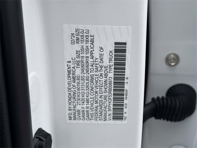 Certified 2024 Honda Ridgeline RTL image 20