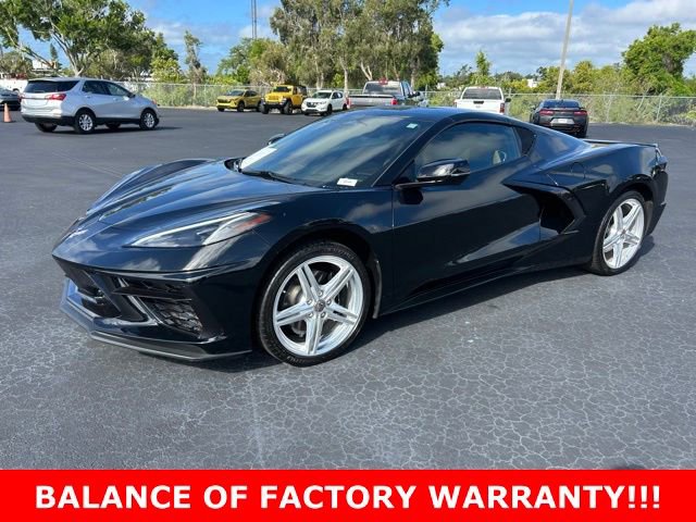 Used 2024 Chevrolet Corvette Stingray Preferred Cpe w/ Chrome Exterior Badge Package image 3