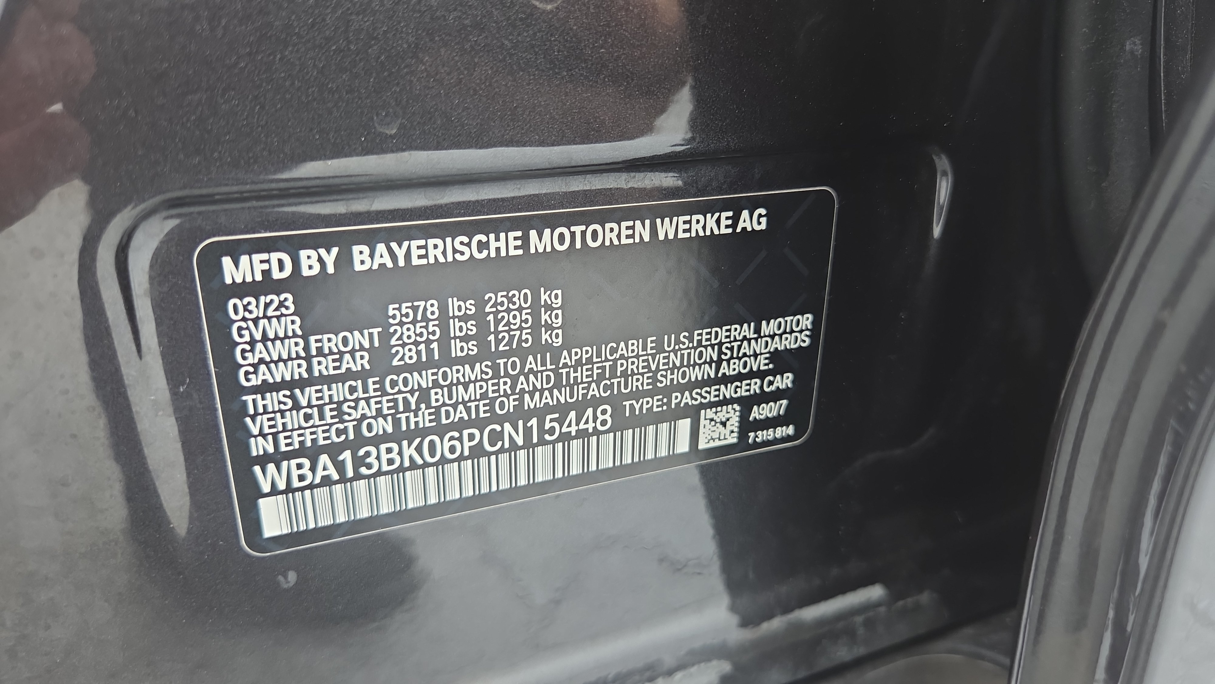 Certified 2023 BMW M550i xDrive AWD/4WD image 21