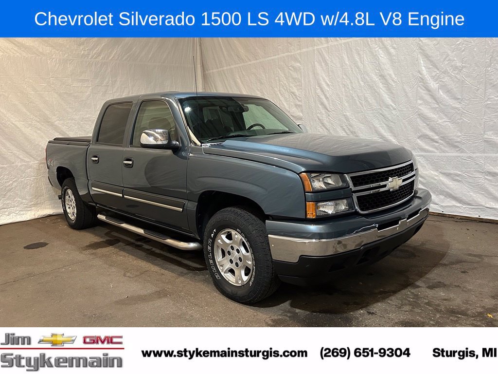 Used 2006 Chevrolet Silverado 1500 LS w/ Chrome Exterior Package AWD/4WD image 1
