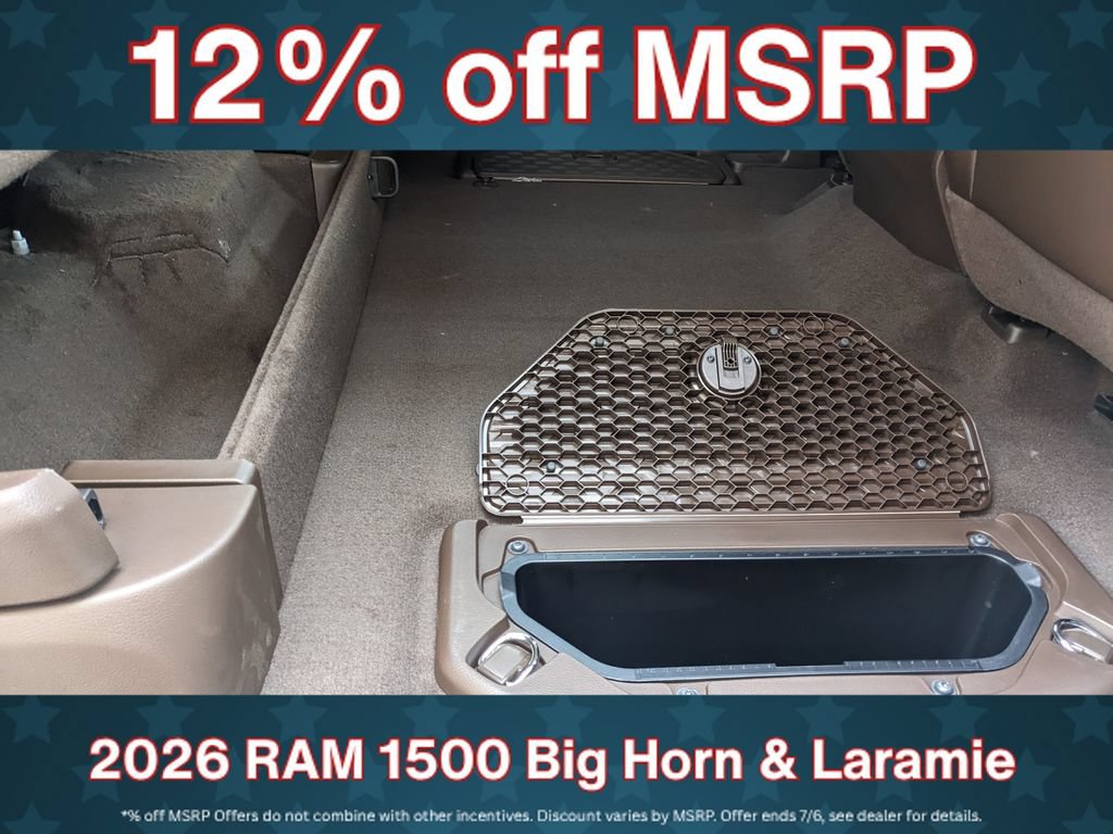 New 2026 RAM 1500 Laramie AWD/4WD image 19
