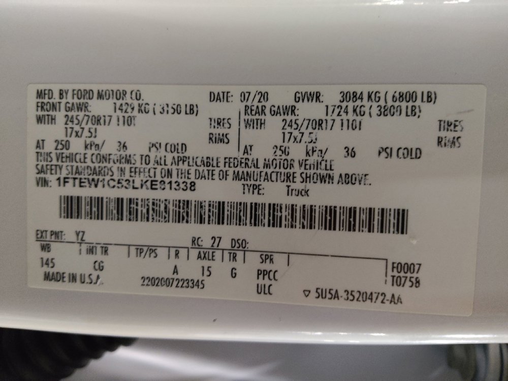 Used 2020 Ford F150 XL w/ XL Power Equipment Group image 33